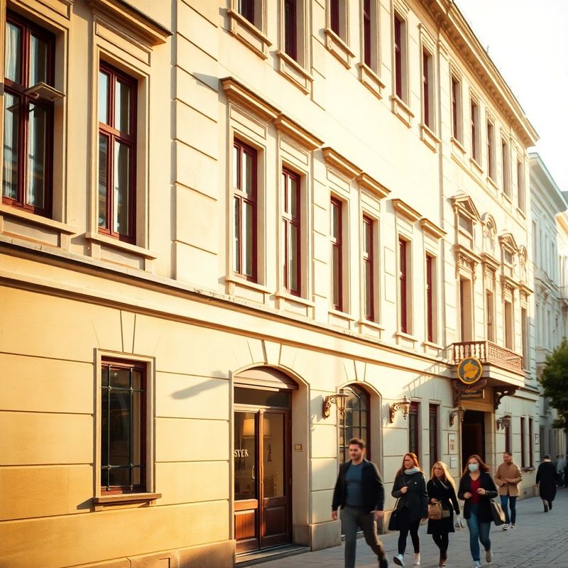 Fațada clădirii istorice de pe Strada Memorandumului, Cluj-Napoca